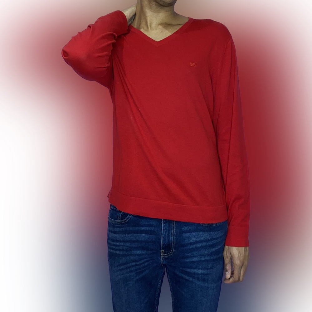 Donna Karan New York (DKNY) Red Sweater Size XL